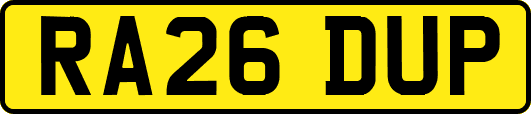 RA26DUP