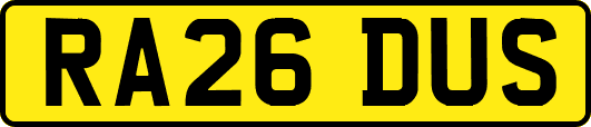 RA26DUS