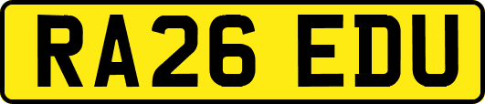 RA26EDU