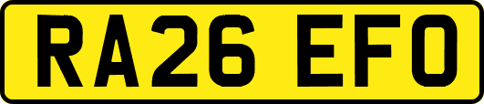 RA26EFO