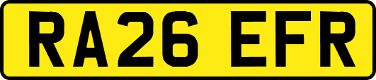 RA26EFR