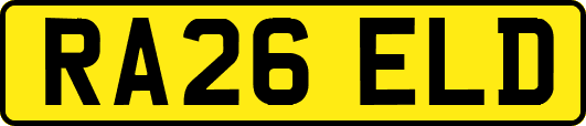 RA26ELD
