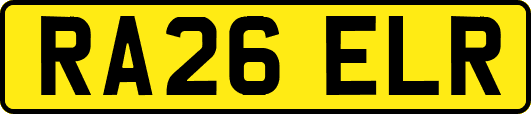 RA26ELR