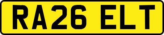 RA26ELT
