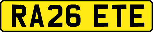 RA26ETE