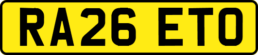 RA26ETO