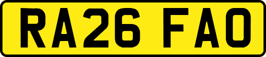 RA26FAO