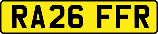 RA26FFR