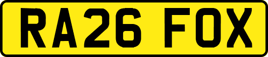 RA26FOX