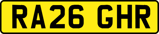 RA26GHR