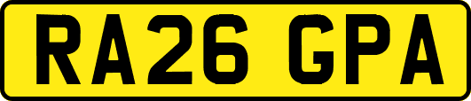 RA26GPA