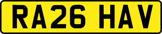 RA26HAV