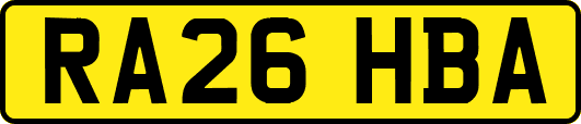 RA26HBA