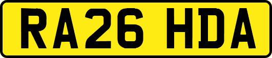 RA26HDA
