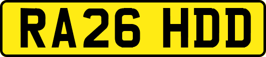 RA26HDD