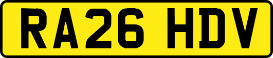 RA26HDV