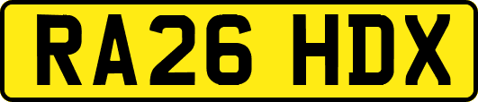 RA26HDX