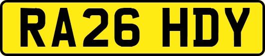 RA26HDY