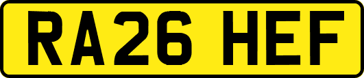 RA26HEF