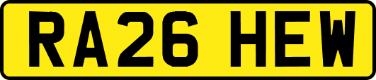RA26HEW