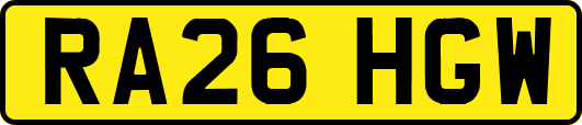 RA26HGW
