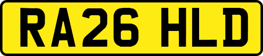 RA26HLD