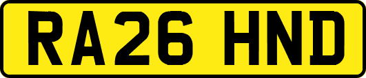 RA26HND