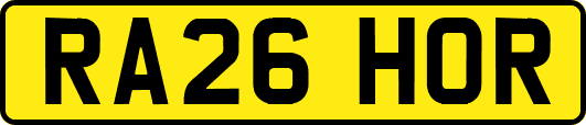RA26HOR