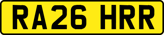 RA26HRR