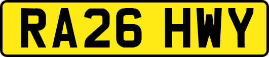 RA26HWY
