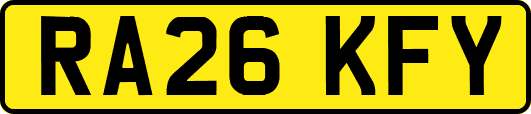 RA26KFY