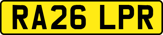 RA26LPR