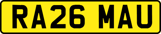 RA26MAU