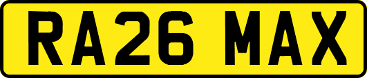 RA26MAX