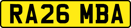 RA26MBA
