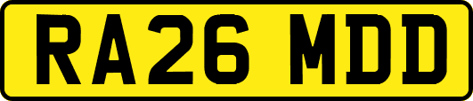 RA26MDD