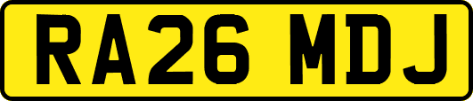 RA26MDJ