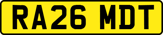 RA26MDT