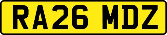 RA26MDZ