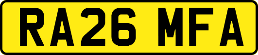RA26MFA