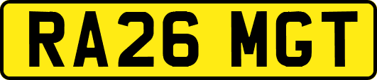 RA26MGT