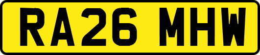 RA26MHW