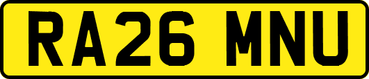 RA26MNU
