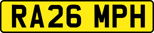 RA26MPH