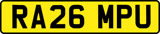RA26MPU