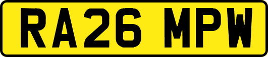 RA26MPW