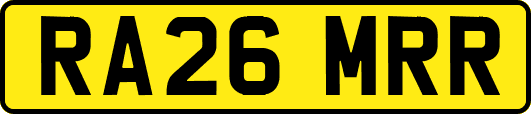 RA26MRR
