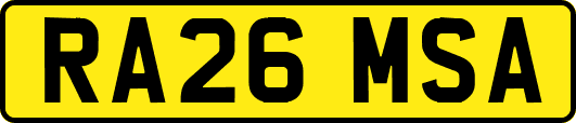 RA26MSA
