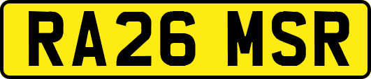 RA26MSR