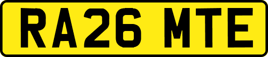 RA26MTE